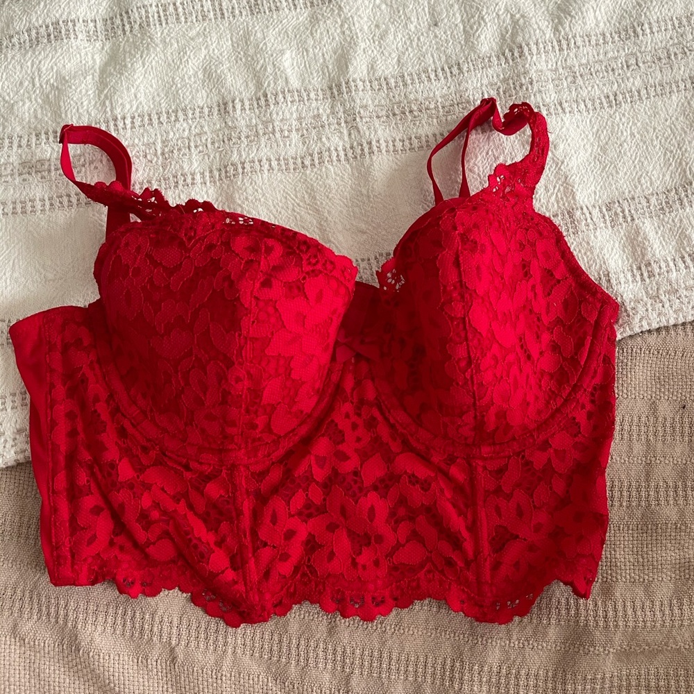 Victorias Secret 34 D Body by Victoria Bustier Bra